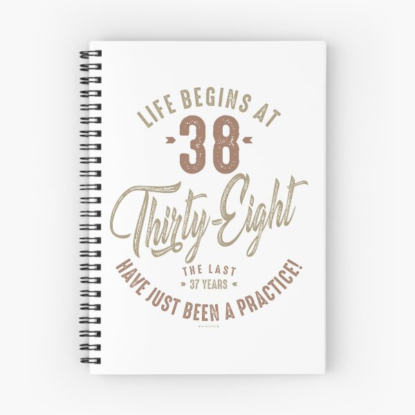 Item preview, Life Begins At 38 designed and sold by RafaelLopezz.