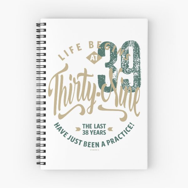 Item preview, Life Begins At 39 designed and sold by RafaelLopezz.