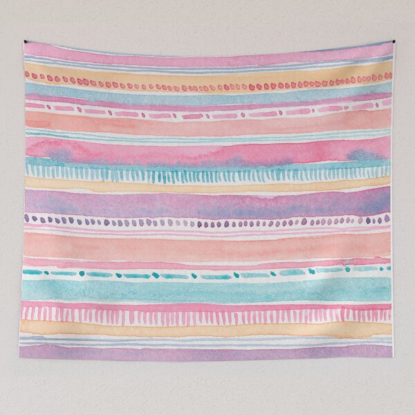 Item preview, Pastel Boho Watercolour Pattern designed and sold by annelouw.
