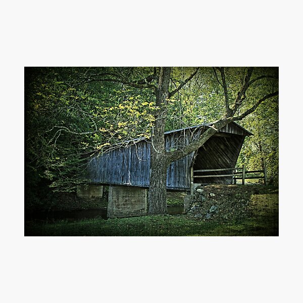 Bob White Covered Bridge Photographic Print