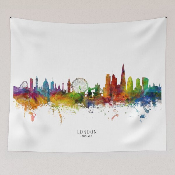 Item preview, London England Skyline designed and sold by ArtPrints.
