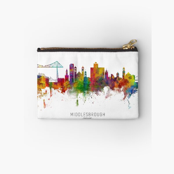 Item preview, Middlesbrough England Skyline designed and sold by ArtPrints.