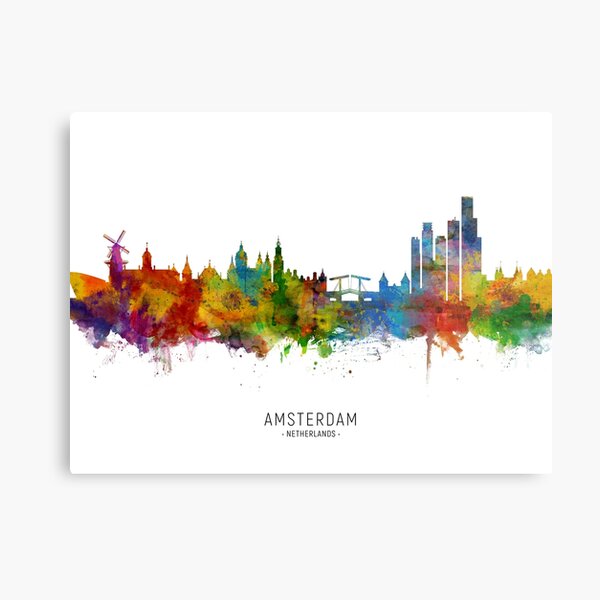 Item preview, Amsterdam The Netherlands Skyline designed and sold by MICHAEL TOMPSETT.