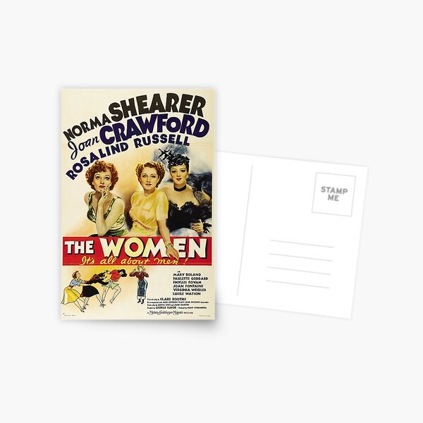 Classic Movie Poster - The Women Postcard