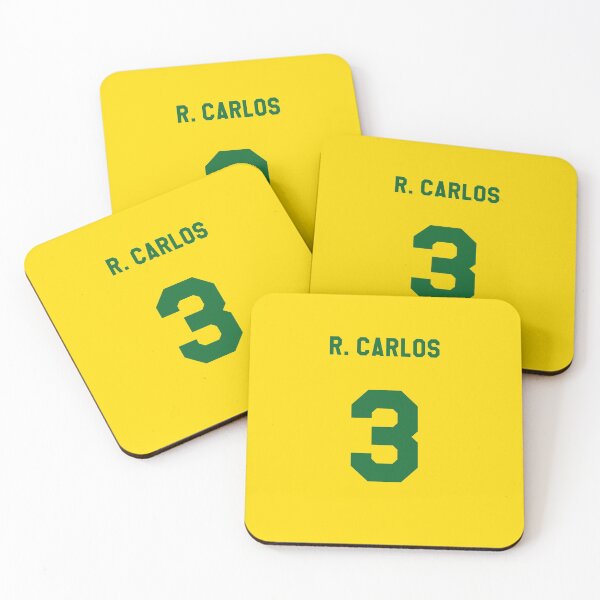 Item preview, R. Carlos Number 3 Shirt designed and sold by FootballArcade.