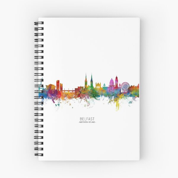 Item preview, Belfast Northern Ireland Skyline designed and sold by ArtPrints.