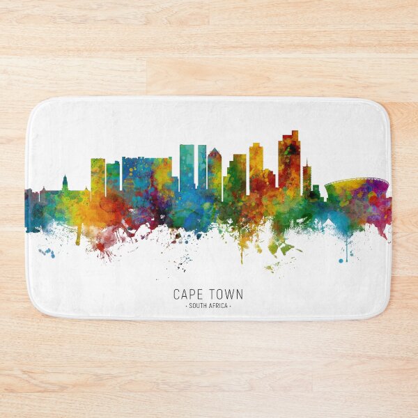 Item preview, Cape Town South Africa Skyline designed and sold by ArtPrints.
