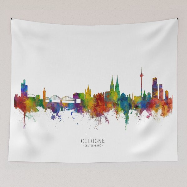 Item preview, Cologne Germany Skyline designed and sold by ArtPrints.