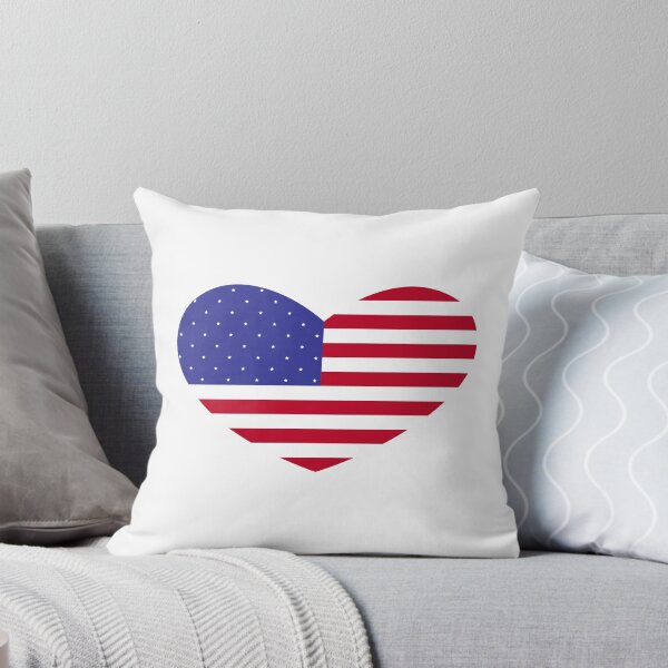Item preview, American Flag Heart designed and sold by mborgali.