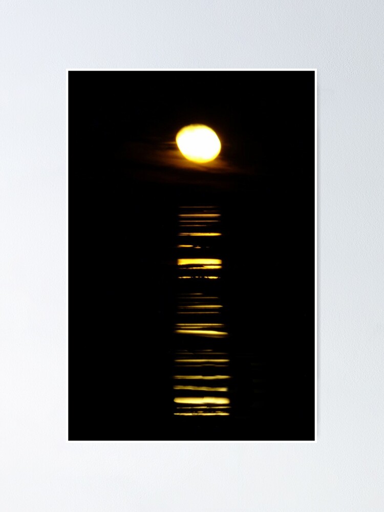 Stairway To The Moon Port Hedland Poster By Juliakharwood Redbubble
