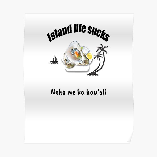 Island Life Posters Redbubble - island life utg roblox