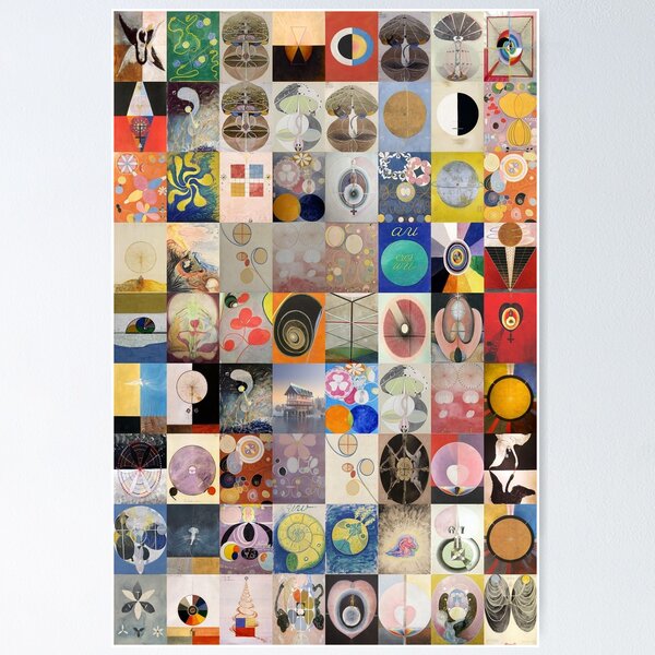 Artikel-Vorschau von Hilma af Klint, designt und verkauft von Montage-Madness.