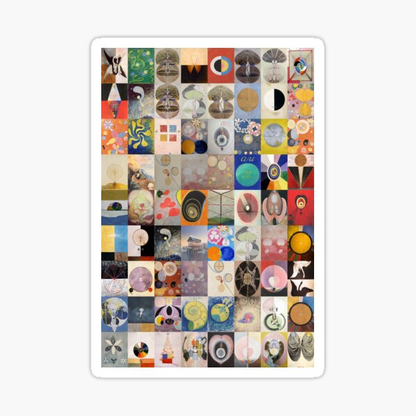Artikel-Vorschau von Hilma af Klint, designt und verkauft von Montage-Madness.