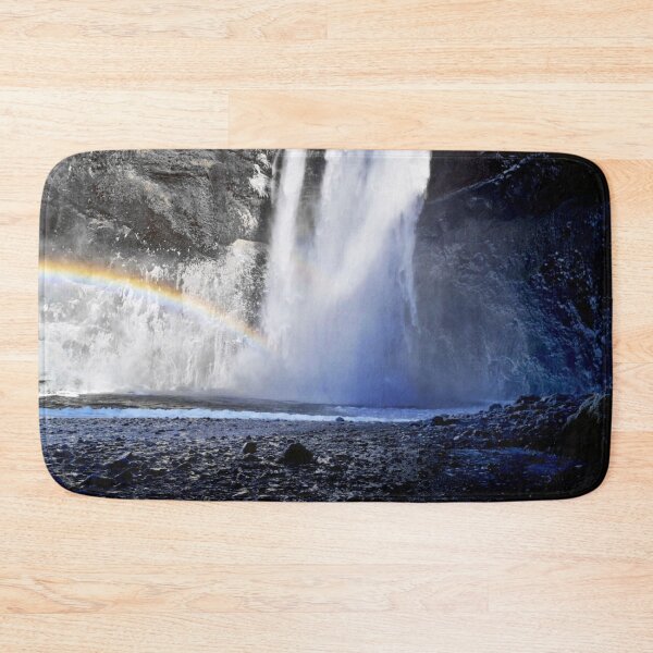 Item preview, Skogafoss Rainbow Waterfall in Iceland designed and sold by Olivia Ossege.
