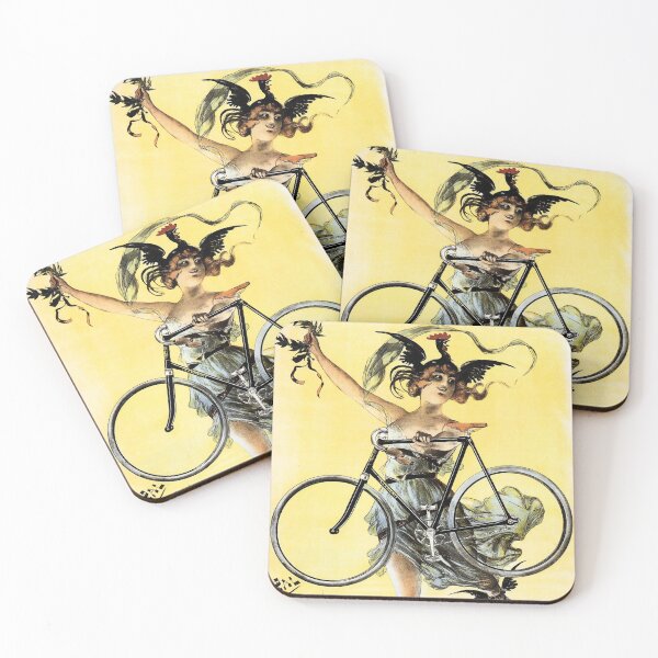 Item preview, CLEMENT CYCLES Paris Art Nouveau Vintage French Advertising designed and sold by retroposters.