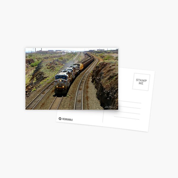 Ore Train, Western Australia Postcard