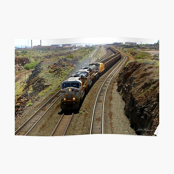Ore Train, Western Australia Poster
