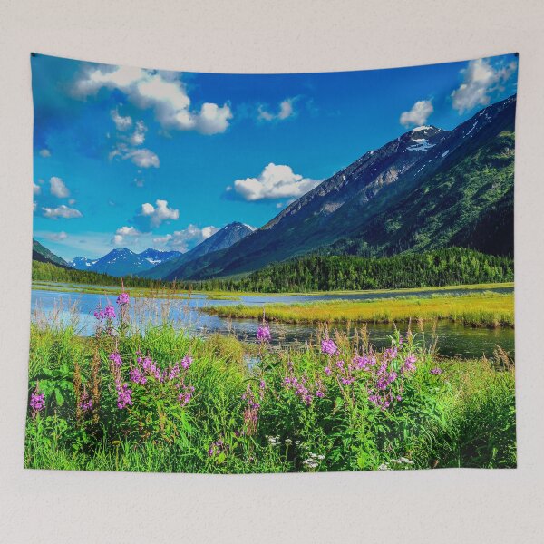 Item preview, God's Country - Summer in Alaska designed and sold by AlsknMommaBear2.