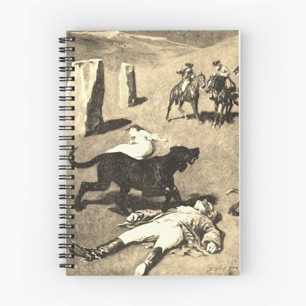 Item preview, Sherlock Holmes - Hound Of The Baskervilles (Vintage Illustration) designed and sold by CrimeLab.