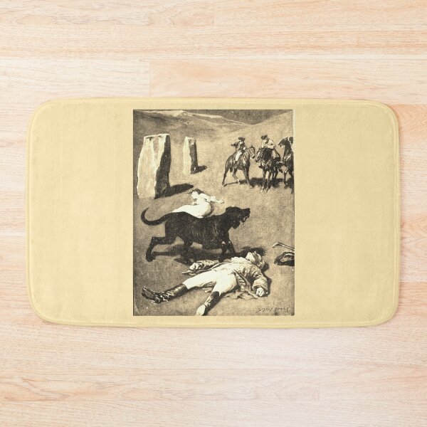 Item preview, Sherlock Holmes - Hound Of The Baskervilles (Vintage Illustration) designed and sold by CrimeLab.