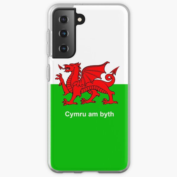 Cymru am byth (Wales For Ever) Wales Welsh Flag Samsung Galaxy Soft Case