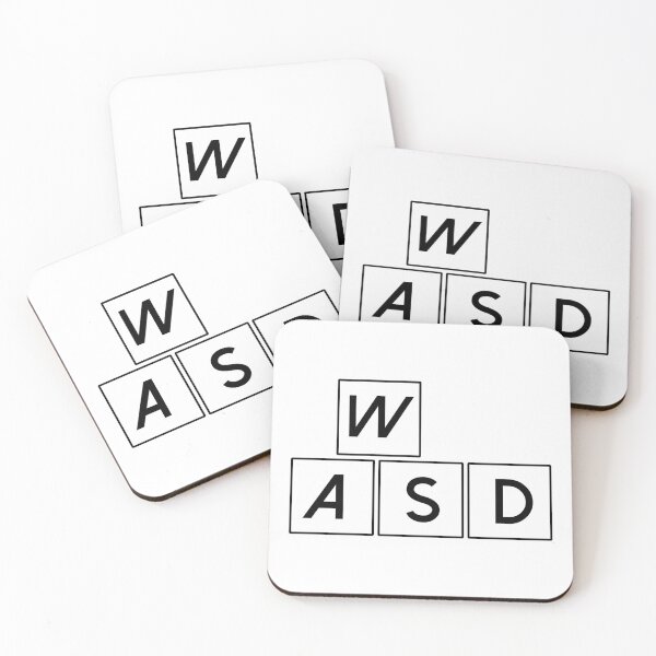 Item preview, W A S D Keyboard Gamer Design designed and sold by KleinJenny.