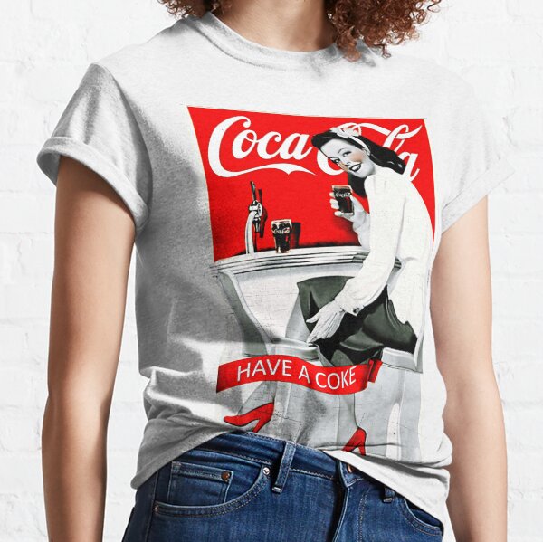 Coca cola viejo comercial Camiseta clásica