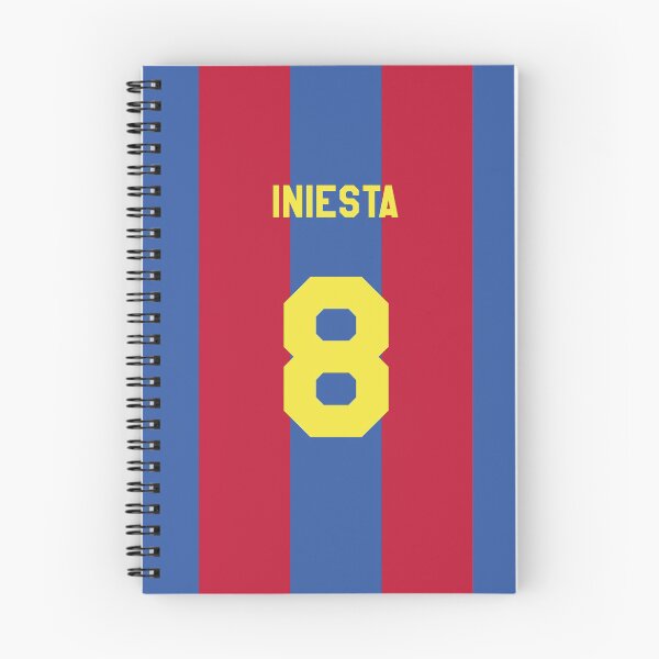 Item preview, Iniesta Number 8 Shirt designed and sold by FootballArcade.