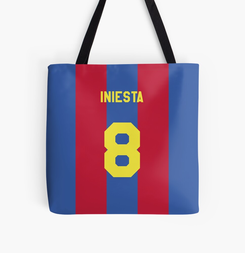 A. INIESTA サイン入り記念品 背番号8 andres_iniesta_signed_fc_barce