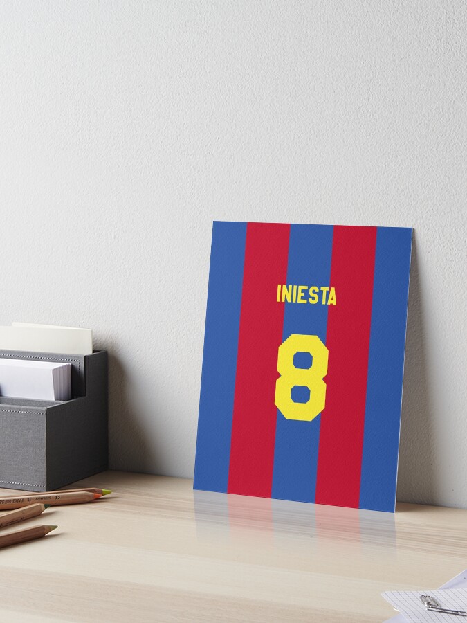 Iniesta Number 8 Shirt