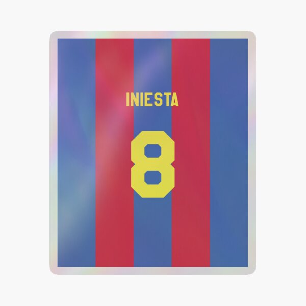 A. INIESTA サイン入り記念品 背番号8 A. INIESTA サイン入り記念品 背番号8 A. INIESTA サイン入り