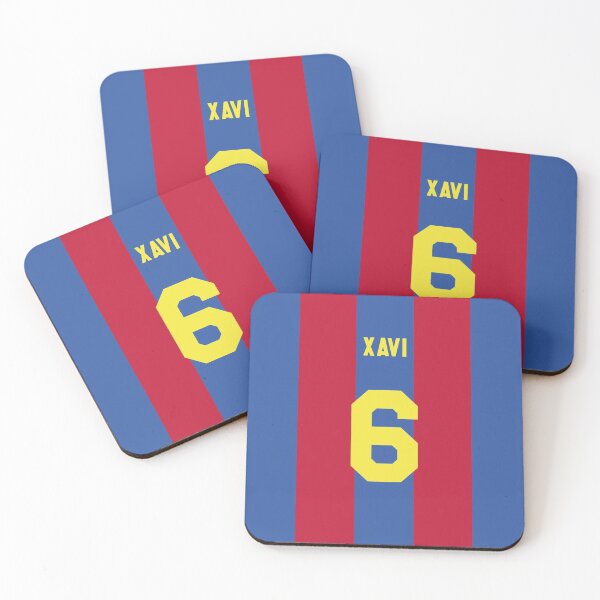 Item preview, Xavi Number 6 Shirt designed and sold by FootballArcade.