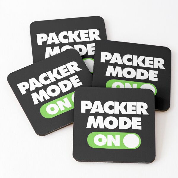 Item preview, Packer Mode ON Funny Sports Saying designed and sold by elhefe.