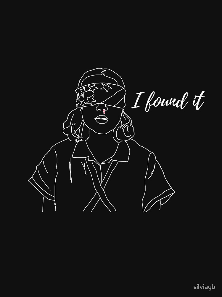 Discover I found it, in black - Stranger things | Essential T-Shirt 