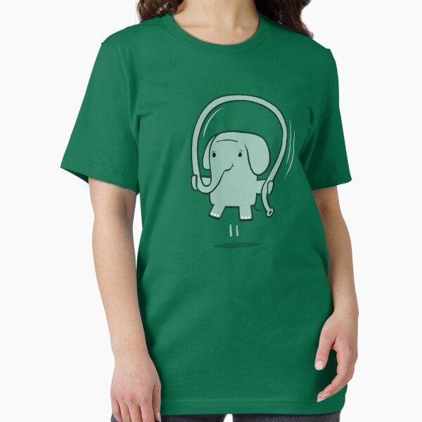 Skipping Elephant Essential T-Shirt