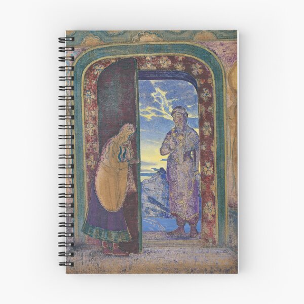 Item preview, The Messenger by Nicholas Roerich designed and sold by Vintage Designs +.