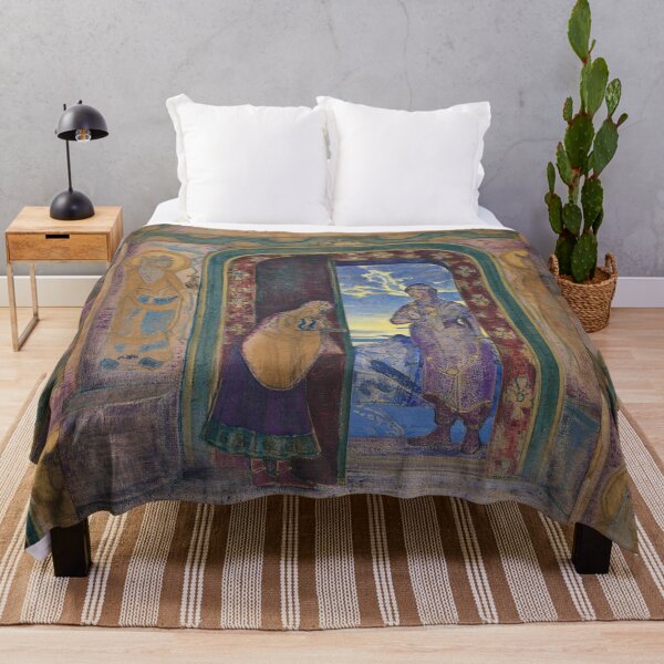 Item preview, The Messenger by Nicholas Roerich designed and sold by Vintage Designs +.