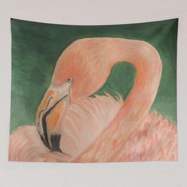 Item preview, Flamingo  designed and sold by TheBirdLady.