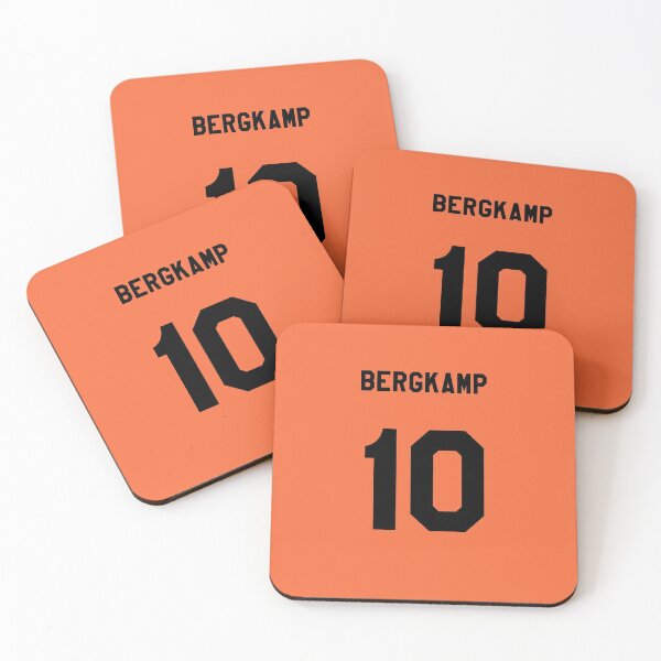 Item preview, Bergkamp Number 10 Shirt designed and sold by FootballArcade.