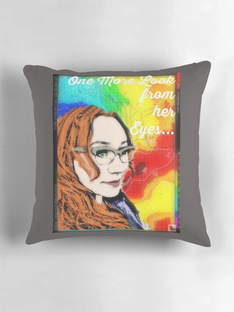 Thumbnail 3 of 4, Pillow, Weatherman designed and sold by RabbitWithFangs.
