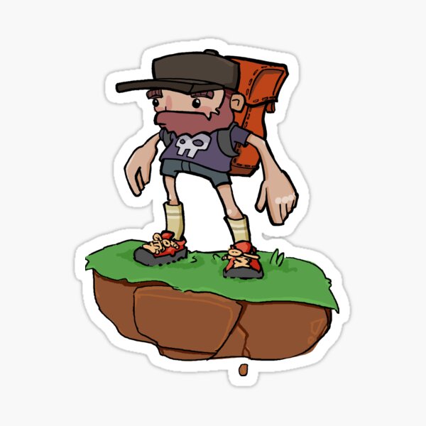 HikerBoy Sticker