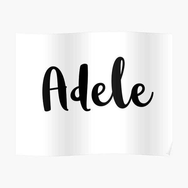 Adele Poster