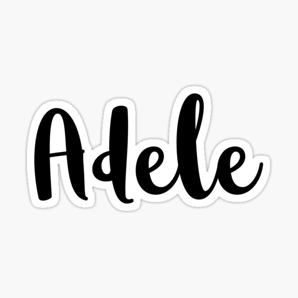 Adele Stickers | Redbubble