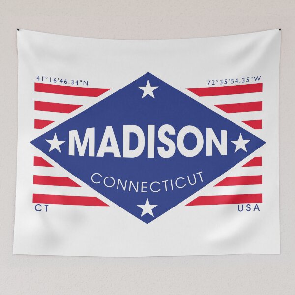 Item preview, Madison, Connecticut - Diamond Flag designed and sold by postertown.