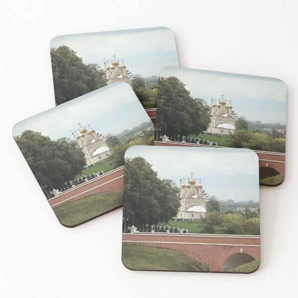 Item preview, christian church on high river bank designed and sold by mrivserg.