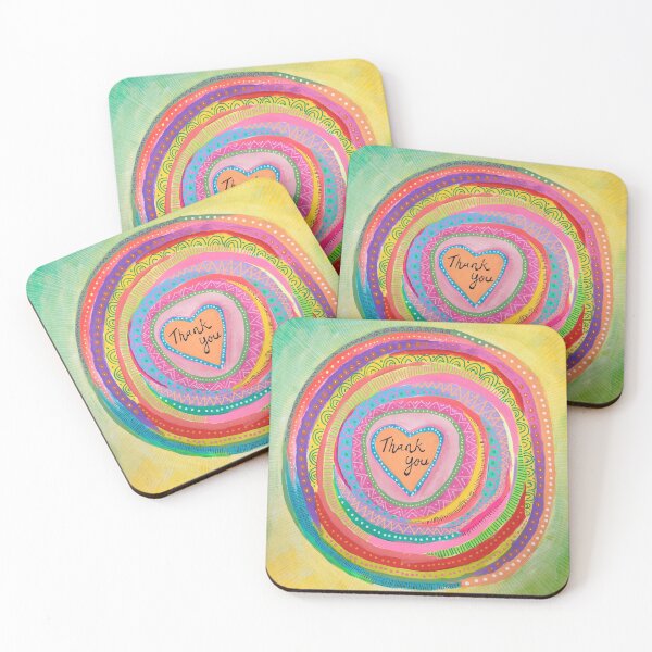 Item preview, Thank you Mandala designed and sold by MyCraftyNell.