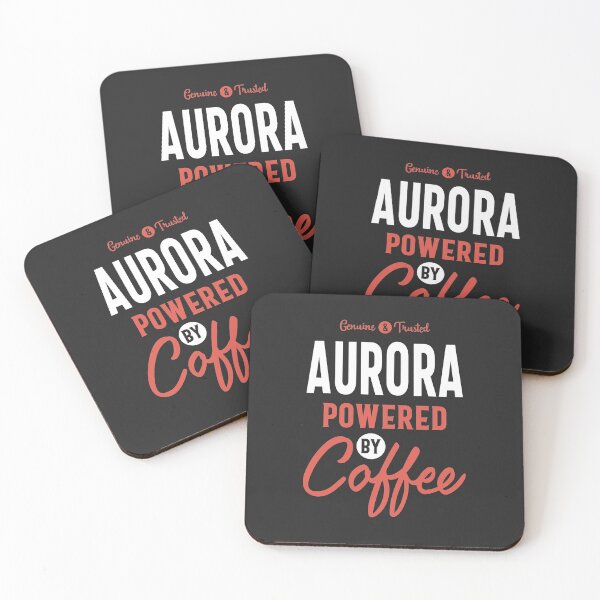 Item preview, Aurora Powered by Coffee designed and sold by cidolopez.