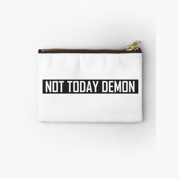Item preview, Not Today Demon  designed and sold by HiddenStar02.
