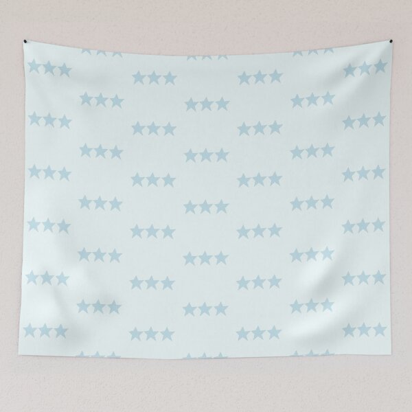 Item preview, 3 stars-Pastel blue designed and sold by haleyerin.