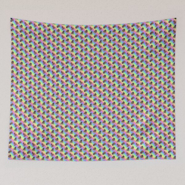 Item preview, Rainbow Jumping Spider Tiles designed and sold by RacieB.